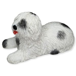 C & S Plaster Craft Inc English Sheepdog Plaster Figure